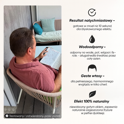 Camouflage Capillaire Instantané poudre cheveux efficace